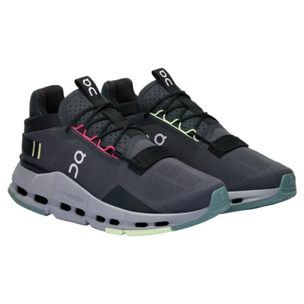 ON CLOUD WOMEN CLOUDNOVA FORM 2 RUNNING ATHLETIC SNEAKERS ECLIPSE ALLOW 9.5